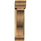 Ekena Millwork Funston Traditional Rough Sawn Bracket w/ Offset Brace, Western Red Cedar, 6"W x 24"D x 24"H BKT0604X24X24FST01RWR - alternate 2